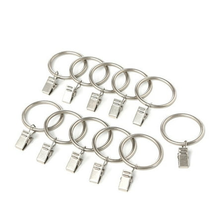 Rod Desyne 10 Curtain Clip Rings Walmart Com