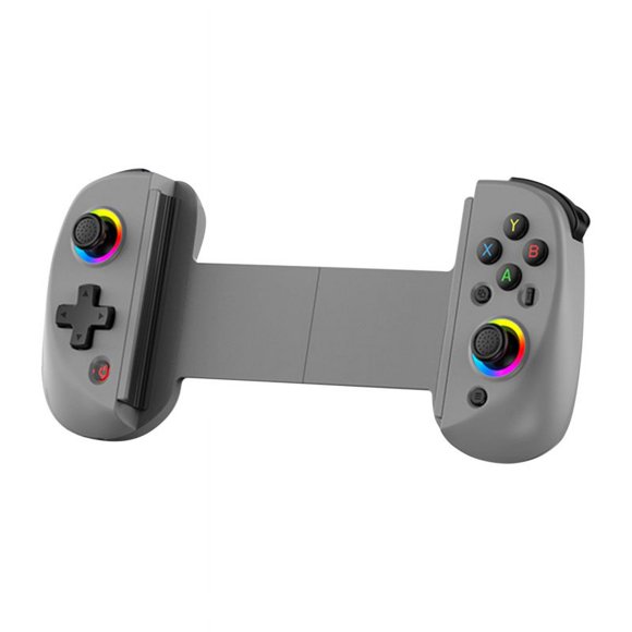 D8 Wireless Stretching Extendable Game Console Telescopic Game Controller Compatible for Phone Switch Console Grey