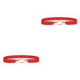 thumbnail image 2 of Minnieouse Cinturón de cintura elástico Universal correas de cuero con hebillas regalos del Día de San Valentín cinturones de accesorios de Type5 NO5, 2 of 6