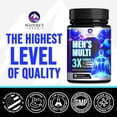 thumbnail image 4 of Men's Multivitamins Supplement - Complete Daily Multivitamin for Men with Vitamin B12, A, C, D, E, Zinc, Calcium, Iron, Folate - Immune Health & Energy Support - High Potency & Non-GMO - 60 Capsules, 4 of 9