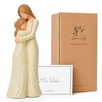 Mother Daughter Figurines, Gifts for Mom from Daughter, Resin Hand-Painted Mother Daughter Gift