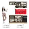 thumbnail image 5 of Cocina Integral Completa Modular Madesa Glamy 180cm MN 08, 5 of 5