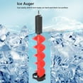 thumbnail image 3 of Ice Auger Drill Bit, Lightweight Rustproof Impact Resistant Ice Auger Kit  for Winter Outdoor Activities, 3 of 7