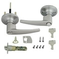 thumbnail image 4 of Honeywell Straight Lever Entry Door Lock, Satin Nickel, 4 of 10