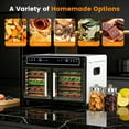 thumbnail image 5 of Food Dehydrator Machine,1200W Meat Dehydrators for Food and Jerky with 16 Stainless Steel Trays,Dual Zone Independent Temp Control,Keep Warm Mode,72H Timer for Fruit Veggies,Dog Treats,Meal Prep, 5 of 8
