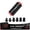 Black&Red, variant on EVIL ENERGY 100 Micron Universal Inline Fuel Filter with 6AN 8AN 10AN Adapters For Filtering Gasoline, Diesel