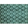 thumbnail image 1 of Ahgly Company Indoor Rectangle Abstract Light Blue Modern Area Rugs, 4' x 6', 1 of 4