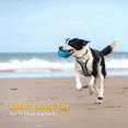 thumbnail image 5 of Qtmnekly Pet Dog Rubber Squeeze Ball for Aggressive Dogs Who Like to Chew, Chew- Football, 5 of 6