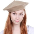 thumbnail image 2 of New Women's Warm 100% Wool Fashion French Berets Tam Beanie Slouch Hat Cap, 2 of 2