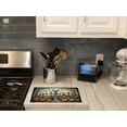 thumbnail image 3 of Pet Cemetery Spooky Halloween Glass Cutting Board Large 12 in x 15 in, 3 of 5