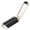 White, variant on huayou Portable Folding Hair Brush with Mirror, 2-in-1 Small Hair Brush for Daily Use