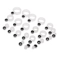 thumbnail image 3 of Lot 22 piece Rod Silicone Ceramic Rod Replacement Tip Tops, White, 3 of 6