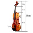 thumbnail image 2 of Viola de 16 pulgadas con tapa de abeto y detalles en arce, incluye arco, resina, almohadilla, cuerdas extra, funda y paño de limpieza., 2 of 6