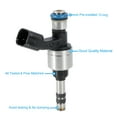 thumbnail image 3 of 12629927 Automóvil 2 Pines Combustible Inyector Recambio Partes, 3 of 8