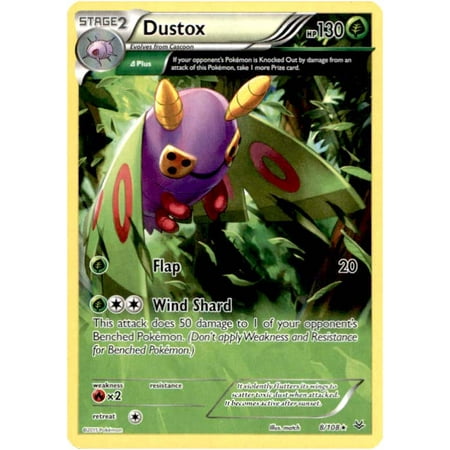 Pokemon X & Y Roaring Skies Single Card Rare Dustox #8