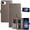 Gray, variant on Allytechgroup Magnetic Case for iPhone 16e/ iPhone 17e, PU Leather Wallet Case with Card Holder Slim Lightweight Anti-Fingerprint Non-Slip Shockproof Bumper for iPhone 16e/ iPhone 17e, Brown
