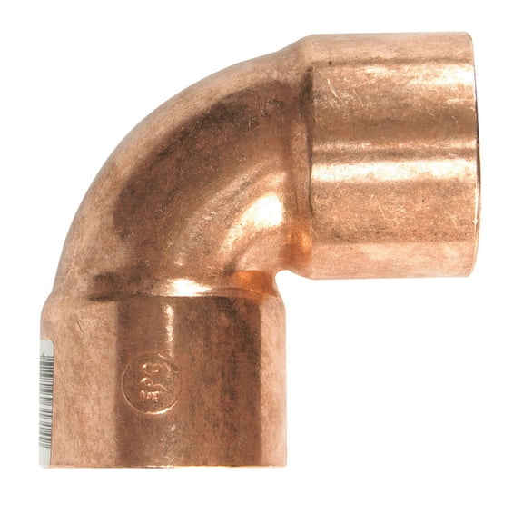 NIBCO Copper Elbow 90 Degree Close Ruff W01520D - 1-1/2 In.