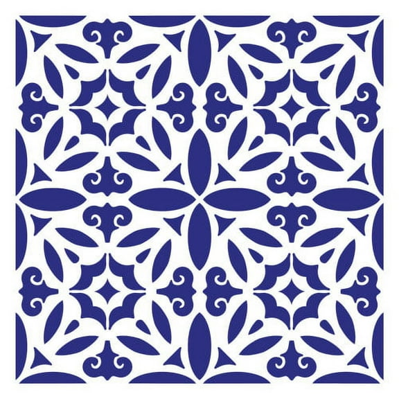 Old World Tile Wall Stencil 3801 by Designer Stencils