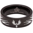 thumbnail image 5 of Flying Raven Tungsten Carbide Ring, 5 of 9