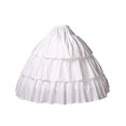 thumbnail image 2 of BEAUTELICATE Jupon pour Filles 100% Coton Crinoline pour Enfants Robe Fleurie, 2 of 4