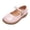 Pink, variant on Girls Dress Shoes-Mary Jane Shoes for Girls Low Heel Princess Hook and Loop Dress Shoes Party Wedding Flats for Little/Big Kids
