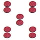 thumbnail image 1 of Kenally Paquete de 2 portavasos de plástico para automóvil, alfombrilla impermeable, lavable, antideslizante, almohadilla de diamantes de imitación, Rot 5piezas Kenally CBP251631, 1 of 6