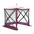 thumbnail image 1 of CLAM Quick-Set Traveler 6x6 Foot Portable 4 Sided Canopy Shelter, Plum, 1 of 9