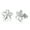 Silver, variant on OUEPLLOZ Clearance Flower Stud Earrings 925 Sterling Silver Plumeria Earrings Womens Cute Cherry Blossom Stud Christmas Birthday Jewelry(Silver,One Size)