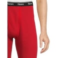 thumbnail image 2 of Hanes Originals Men's Raschel Reversible Knit Thermal Bottom, Sizes S-2XL, 2 of 5