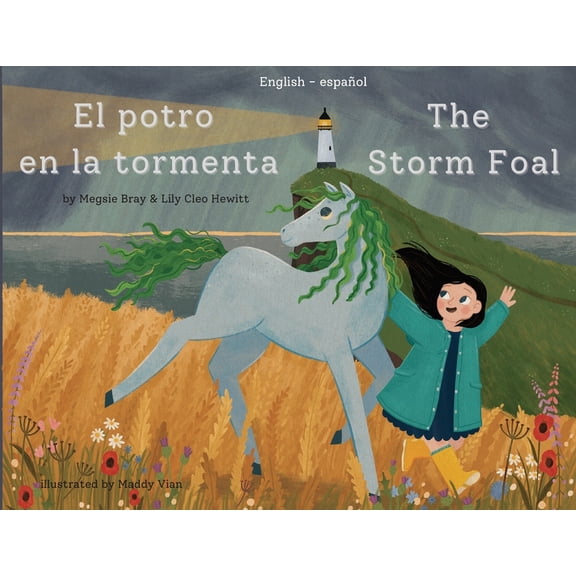 The Storm Foal El potro en la tormenta, (Paperback)