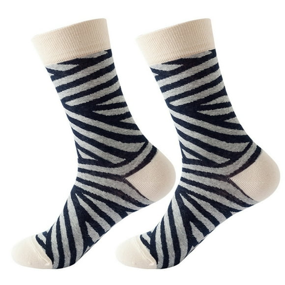 Clearance Sale Ukumplol Socks for Women Heated Socks Women's Winter Socks Geometry All Cotton Medium Length Socks College Pure Cotton Socks Slipper Socks for Women Black One Size