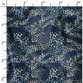 thumbnail image 2 of Soimoi Blue Poly Georgette Fabric Leopard Animal Skin Print Fabric by Yard 52 Inch Wide, 2 of 6