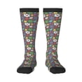 thumbnail image 2 of Lsque Daisies Flowers Printed Crew Socks Men's Women's LightWeight Thin Casual Calf Socks ,Knee High Socks,Cotton Socks, 2 of 9