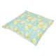 Northlight 18" Bleu et Jaune Citrons Carrés Coussin – image 2 sur 3