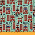 thumbnail image 1 of Soimoi Cotton Poplin Fabric Architectural Printed Craft Material 58 Inches Wide By The Yard-Green, 1 of 1