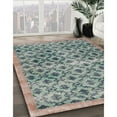 thumbnail image 3 of Ahgly Company Machine Washable Indoor Square Traditional Dark Goldray Area Rugs, 8' Square, 3 of 7