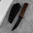 thumbnail image 3 of 8.74'' Fixed Blade Knife, DC53 Steel Construction, G10 Handle with Sheath, Outdoor Camping, Fishing, Hiking Tool, 3 of 6