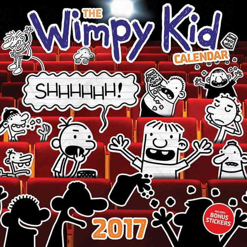 Wimpy Kid 2017 Calendar - Walmart.com - Walmart.com