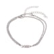 thumbnail image 2 of Pulseras para mujer, regalos para mujer, pulsera europea de acero inoxidable con imán que atrae a los amantes., 2 of 4