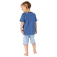thumbnail image 4 of SCHIESSER Conjunto de pijama para niñas - Niños, corto, algodón, estampado, jersey sencillo Azul 140, 4 of 4