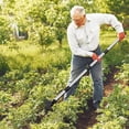 thumbnail image 1 of Rewenti All-steel Double-purpose Hoe and Weeding Shovel Household Garden Pointed Rake and Multi-functional Hoe Suitable for Outdoor Gardening and Weeding, 1 of 7