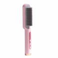 thumbnail image 1 of Peine eléctrico de aire caliente, cepillo alisador de pelo, rizador de pelo de cerámica, UE (rosa) Tmvgtek Cuidado Belleza, 1 of 9