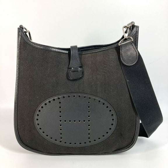 Pre-Owned HERMES Hermes Perforated Logo Evelyn 2 PM Bag Crossbody Pochette Shoulder... (Good)