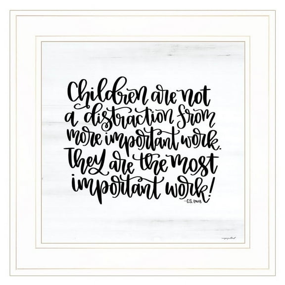 The Most Important Work by Imperfect Dust Print Wall Art Wood Multi-Color