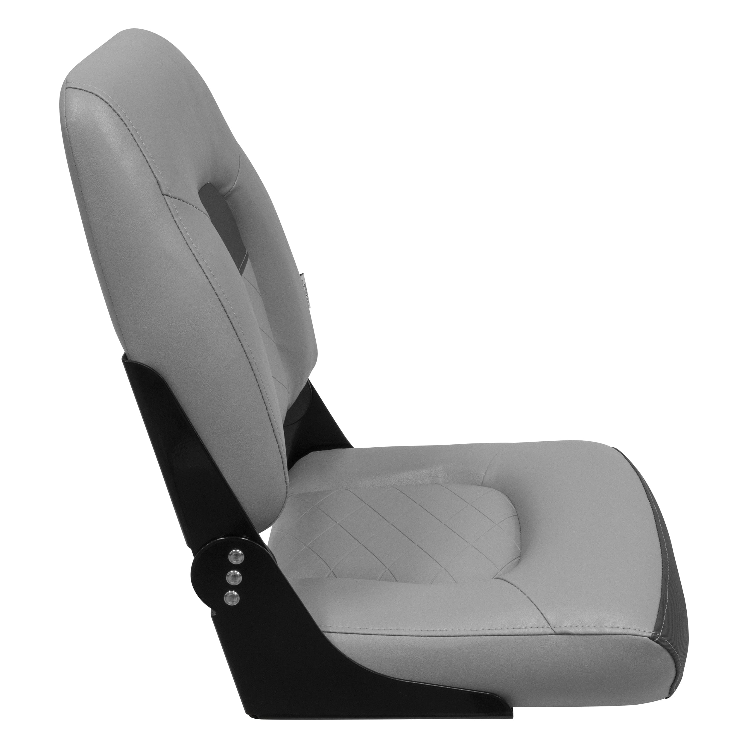 Wise DLX1461-1905 DLX Series Pontoon High Back Seat - Marble / Reef Stone
