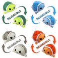 thumbnail image 3 of New Arrival Double Sided Soft Cute Turtle Plushie Reversible Peluche Flip Mood Plush Stuffed Toy Reversible Turtle, 3 of 4
