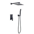 thumbnail image 4 of CoSoTower 10 inch Shower Head Bathroom Luxury Rain Mixer Shower Complete Combo Set Wall Mounted, 4 of 7