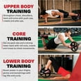 thumbnail image 4 of Lifeline Fitness Power Wheel for At-Home Full Body Functional Fitness Strength including Abs & Core, Lower Body and Upper Body with Foot Straps for More Workout Options, 4 of 6
