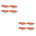 thumbnail image 4 of Eigraketly 4 piezas de cebo artificial de agua salada, señuelos de agua dulce, Crankbait, portátil, río, mar, océano, barco, suministros de tipo 3 2piezas, 4 of 6