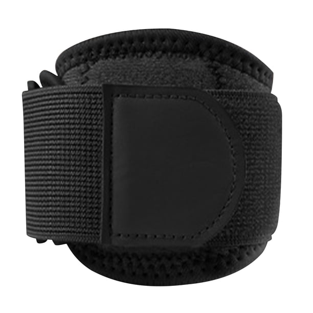 Hugtrwg Correa Soporte para Codo Ajustable Codera Tenis Nailon (negro)
